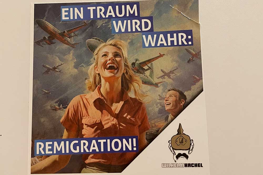 'Remigration' Rechtsextreme Propaganda richtet sich gegen die